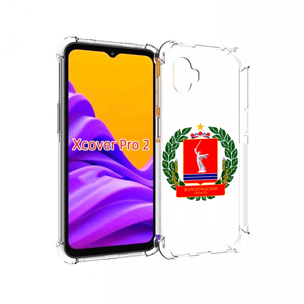 

Чехол MyPads герб-волголградскои-области для Samsung Galaxy Xcover Pro 2, Прозрачный, Tocco