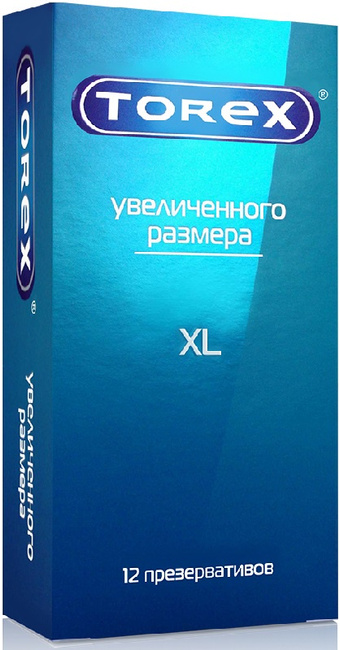 Презервативы увеличенного размера TOREX, 12 шт  - купить со скидкой