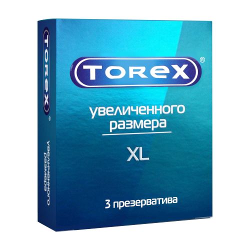 Купить Презервативы увеличенного размера TOREX, 3 шт