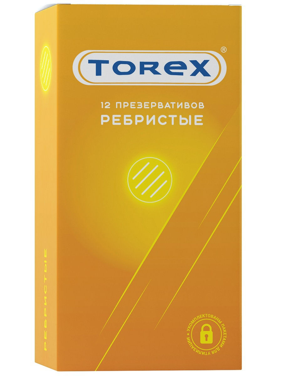 Купить Презервативы ребристые TOREX, 12 шт