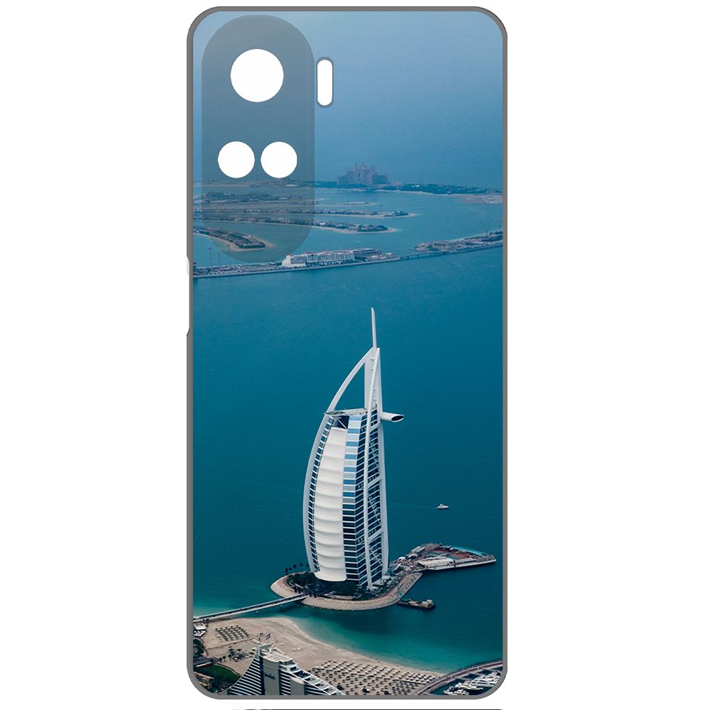 

Чехол-накладка Krutoff Soft Case ОАЭ, Бурдж-эль-Араб для Honor X50i черный