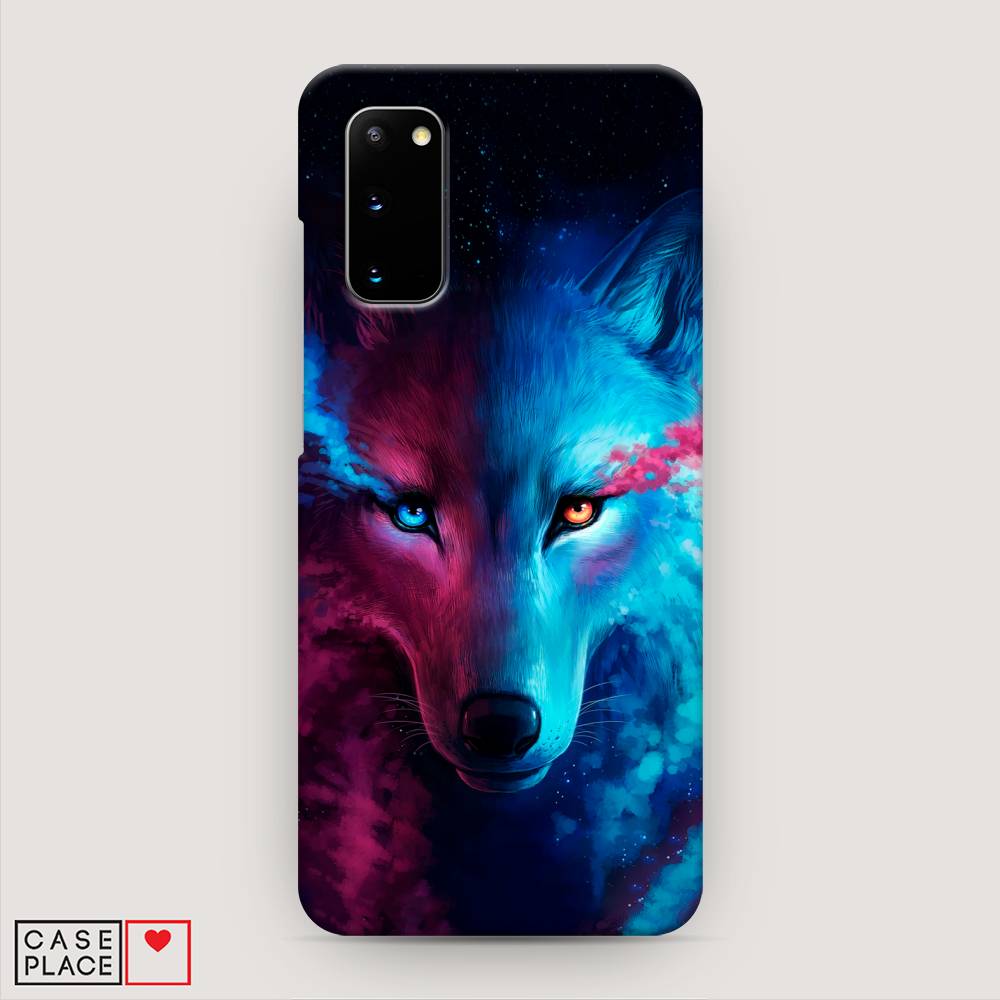 

Пластиковый чехол "Волшебный волк" на Samsung Galaxy S20, 29220-1