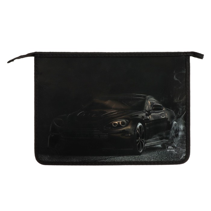 

Папка для труда Calligrata А4 молния сверху лам.карт 81ТРК45 метал объем мал Тачка, 81ТРК45