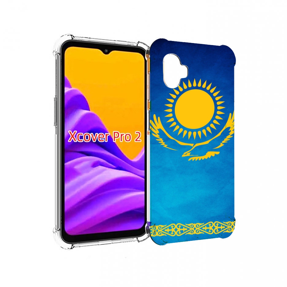 

Чехол MyPads герб и флаг казахстана для Samsung Galaxy Xcover Pro 2, Прозрачный, Tocco