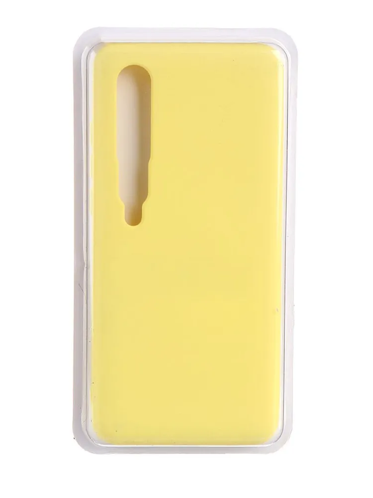 

Чехол Innovation для Xiaomi Mi 10/Mi 10 Pro Soft Inside Yellow 19208, Желтый