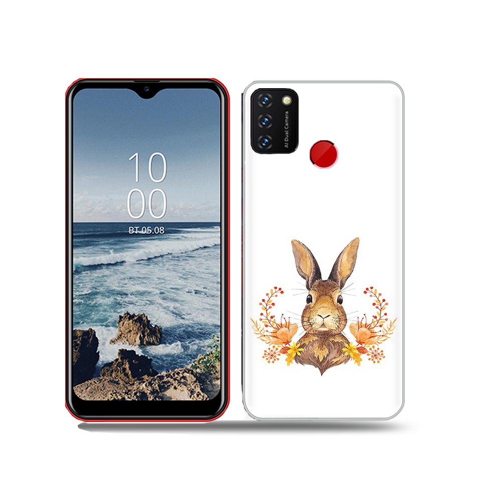 

Чехол MyPads Tocco для BQ 6631G Surf зайка в цветах, Прозрачный, Tocco