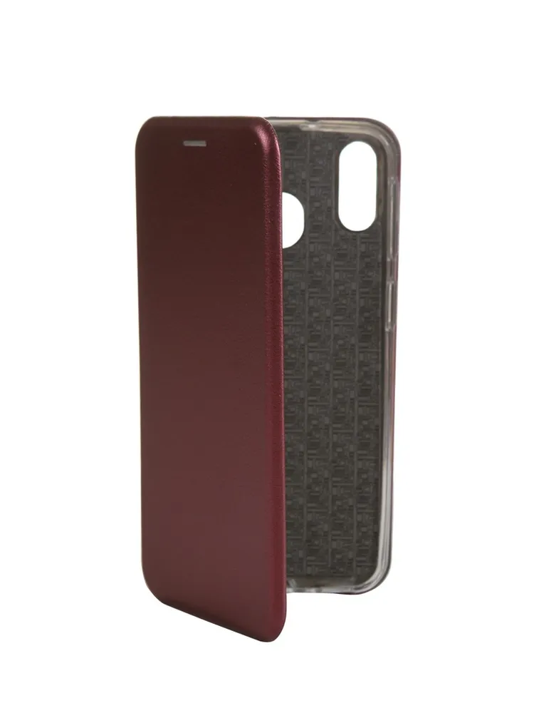 

Чехол Innovation для Samsung Galaxy M20 Book Silicone Magnetic Bordo 15515, Бордовый