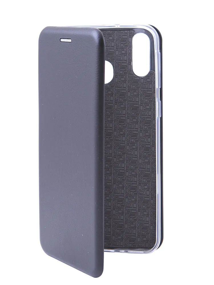 

Чехол Innovation для Samsung Galaxy M20 Book Silicone Magnetic Black 15512, Черный