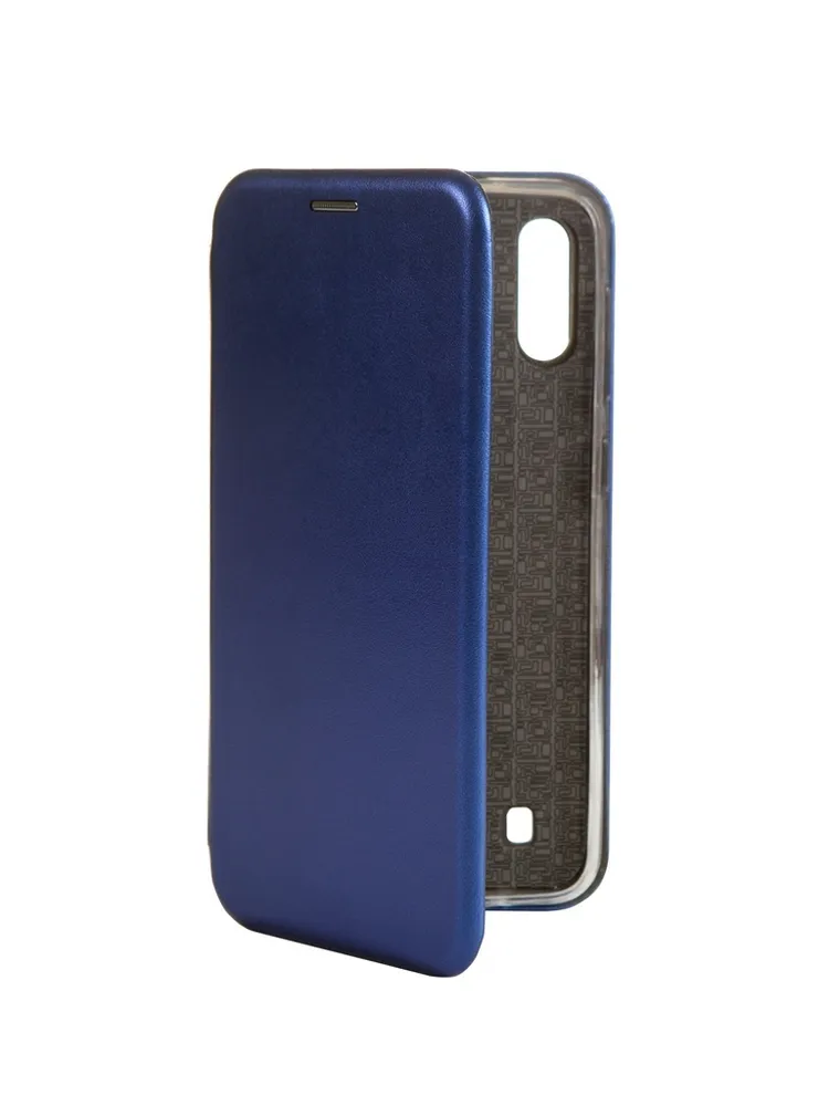 

Чехол Innovation для Samsung Galaxy M10 Book Silicone Magnetic Blue 15518, Синий