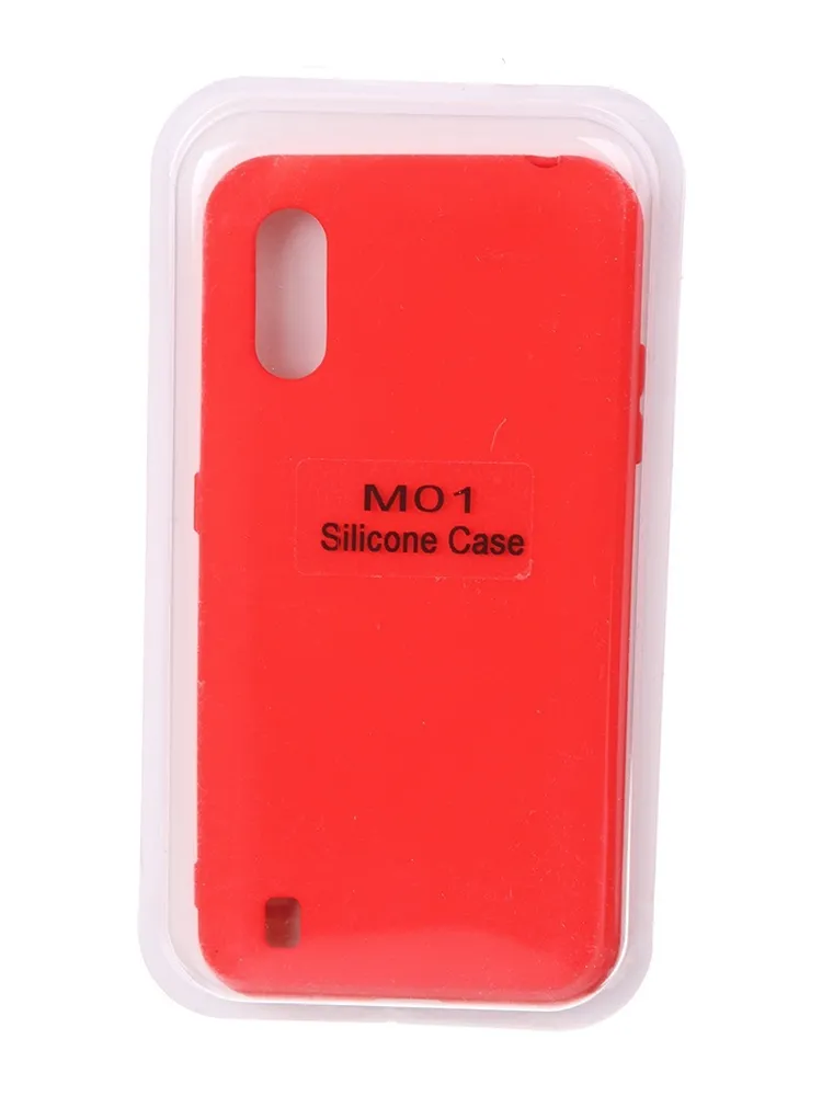 

Чехол Innovation для Samsung Galaxy M01 Soft Inside Red 18977, Красный
