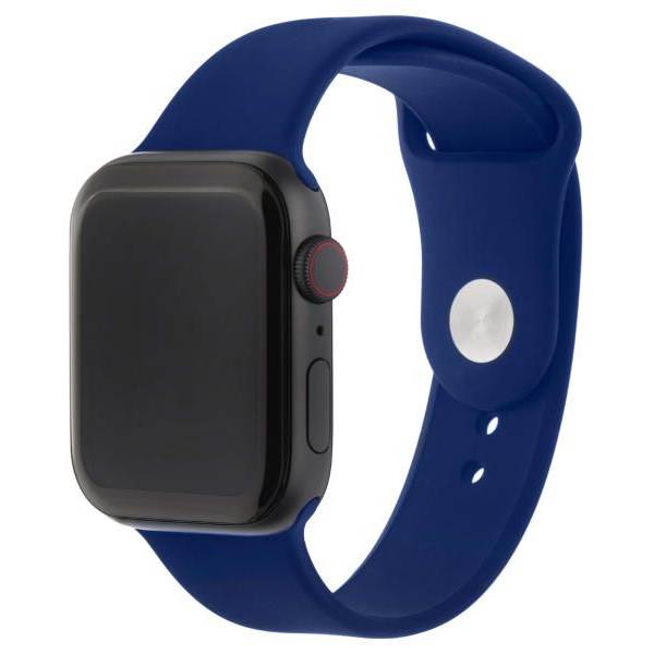 

Ремешок для умных часов InterStep Sport Apple Watch 38/40мм силиконовый синий, Sport