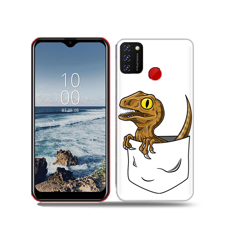 

Чехол MyPads Tocco для BQ 6631G Surf динозавр в кармане, Прозрачный, Tocco