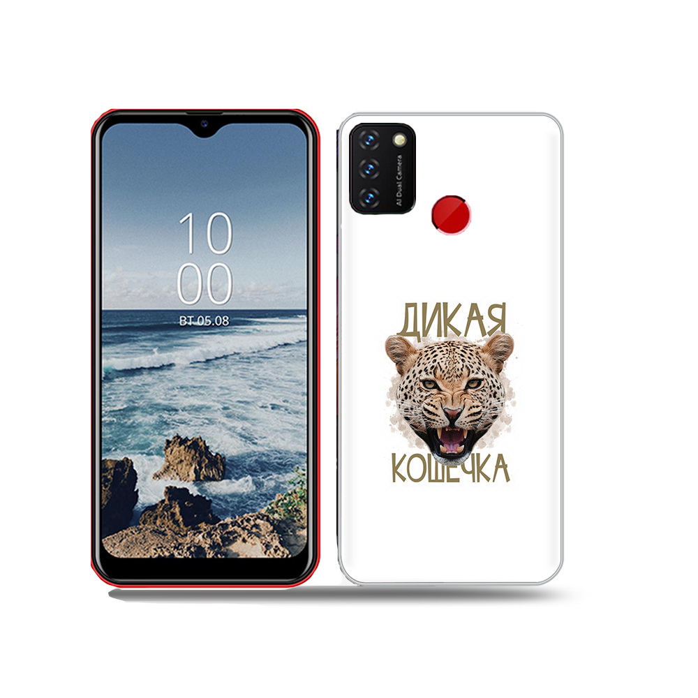 

Чехол MyPads Tocco для BQ 6631G Surf дикая кошечка, Прозрачный, Tocco