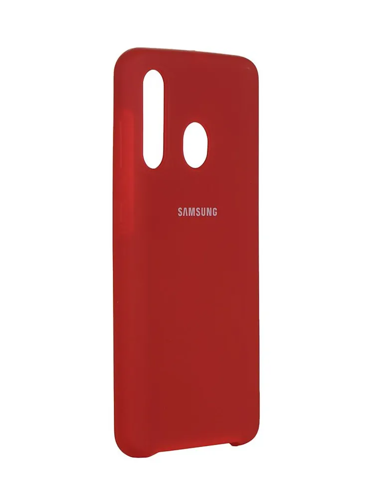 

Чехол Innovation для Samsung Galaxy A60 Silicone Cover Red 16289, Красный