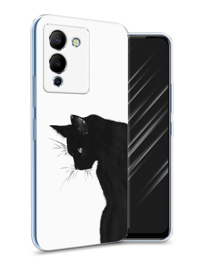 

Чехол Awog на Infinix Note 12 G96 "Black cat", Разноцветный, 3101550-1