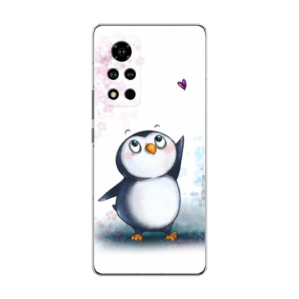 

Чехол Awog "Пингвин и сердечко" для Honor V40