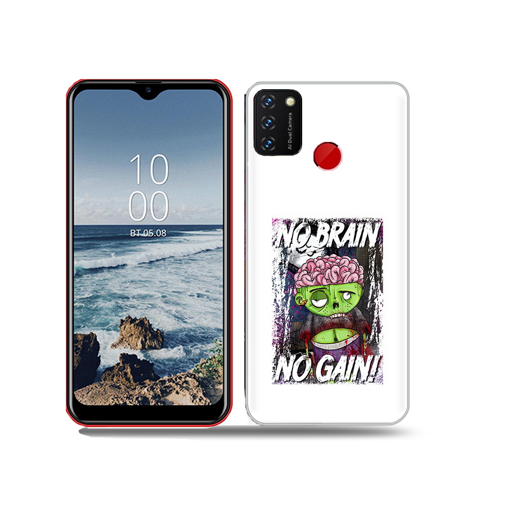 

Чехол MyPads Tocco для BQ 6631G Surf глупый зомби, Прозрачный, Tocco