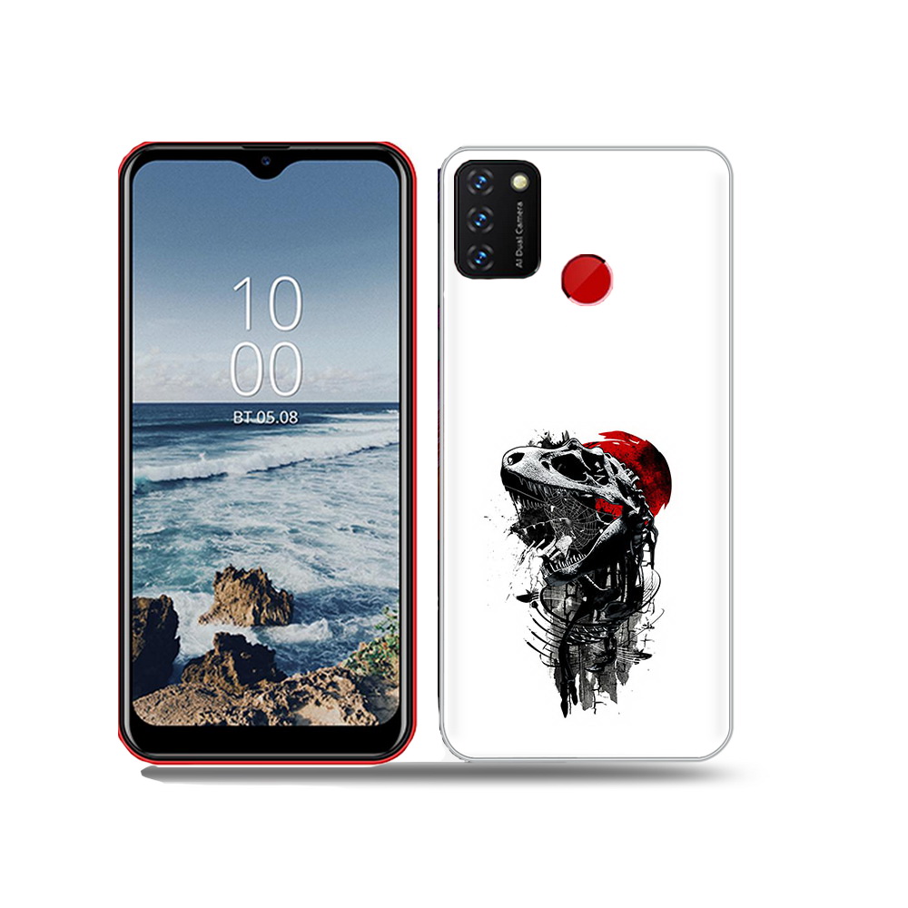 

Чехол MyPads Tocco для BQ 6631G Surf вымерший динозавр, Прозрачный, Tocco