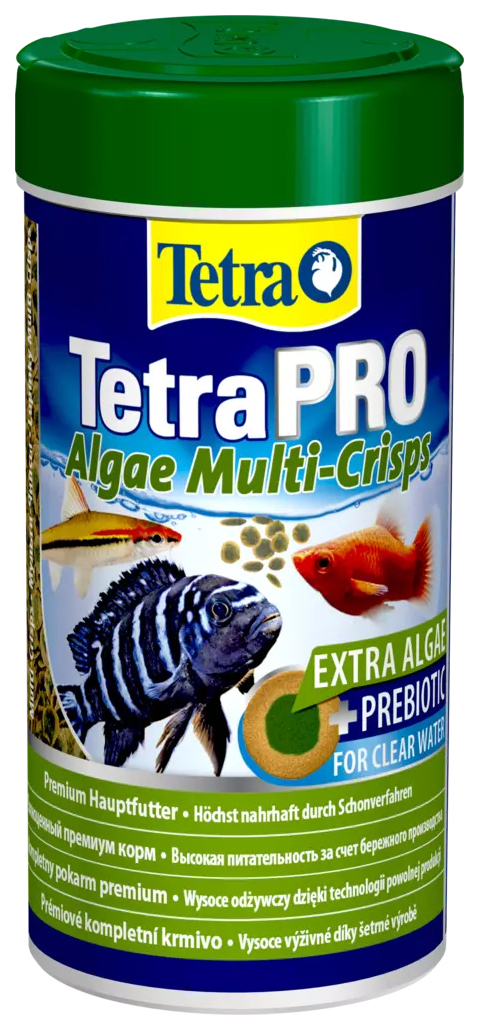 Корм для рыб Tetra Pro Algae, растительный, чипсы, 500 мл