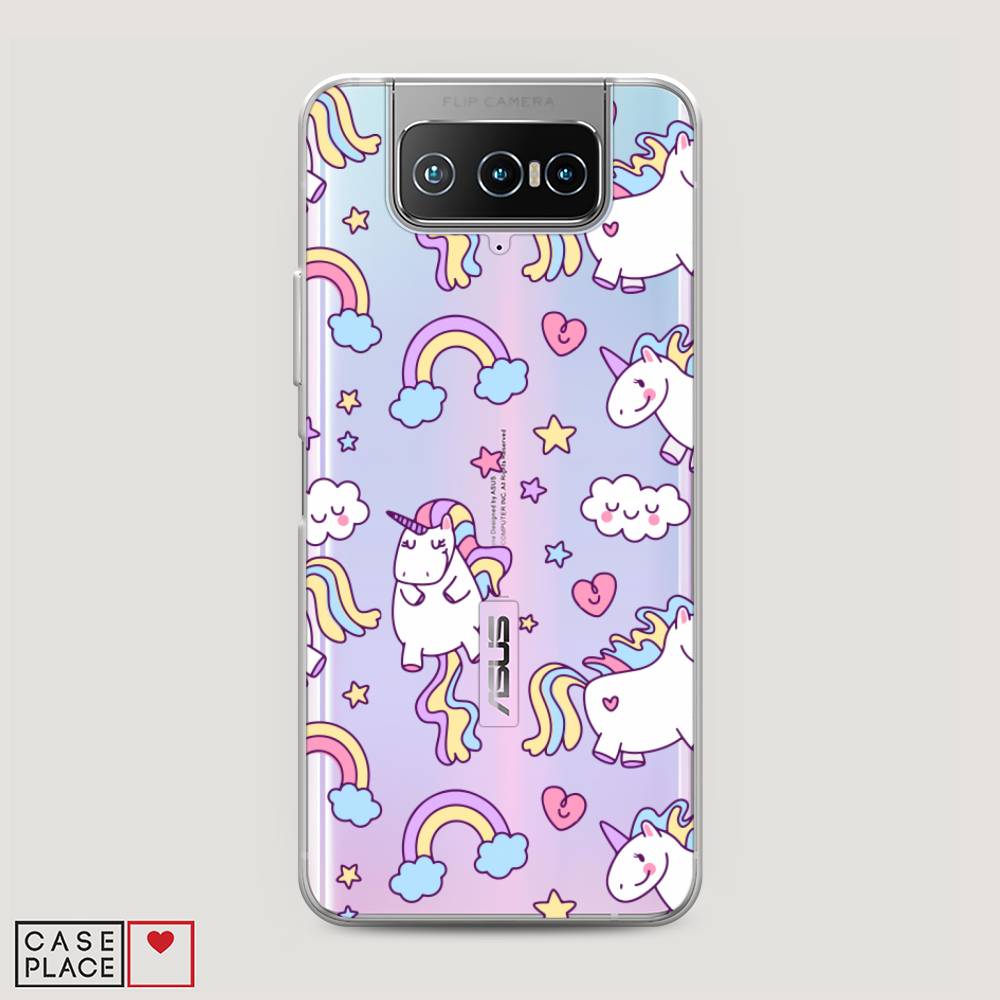 фото Чехол awog "sweet unicorns dreams" для asus zenfone 7 zs670ks