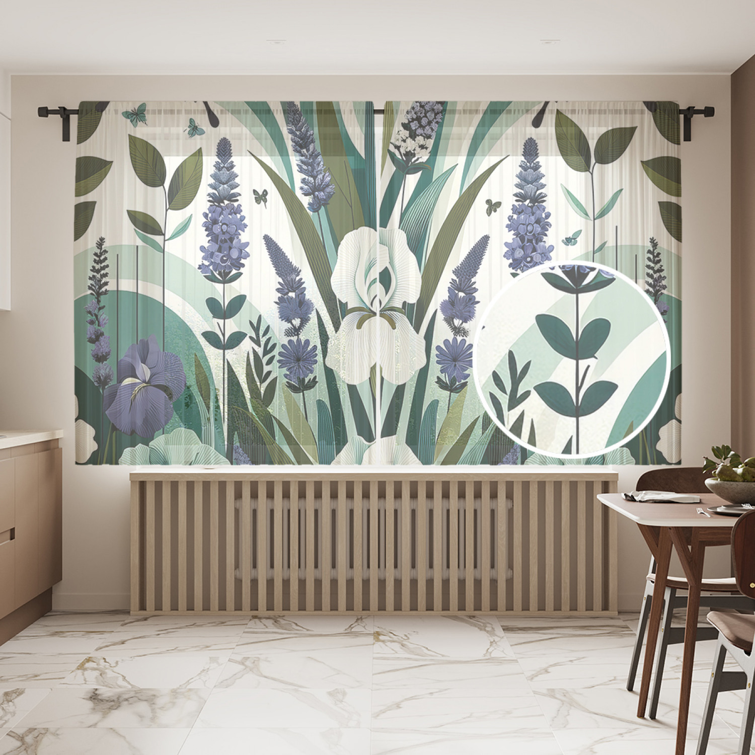 

Тюль JoyArty Зазеркалье 145х180, tul_sd1969_145x180