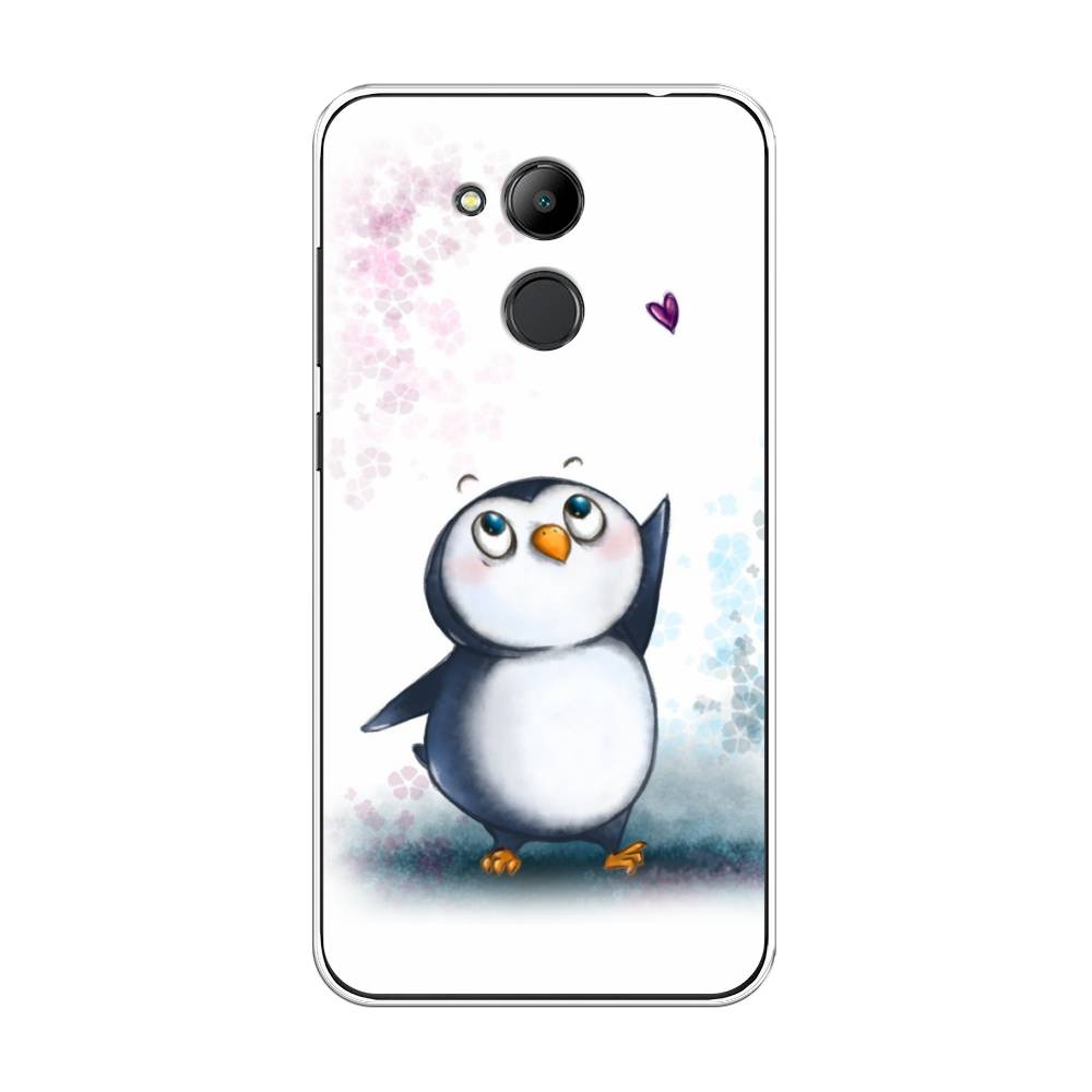 

Чехол Awog на Honor 6C Pro "Пингвин и сердечко", Белый, 63850-1