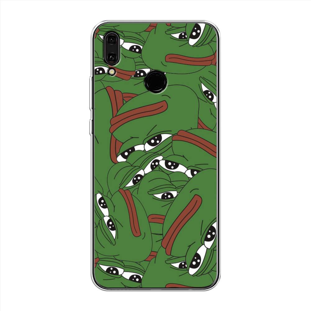 

Чехол Awog "Печальный frog" для Huawei Y9 2019