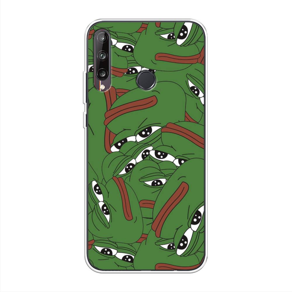 

Чехол Awog на Huawei Y7p "Печальный frog", Зеленый;белый, 6103350-9