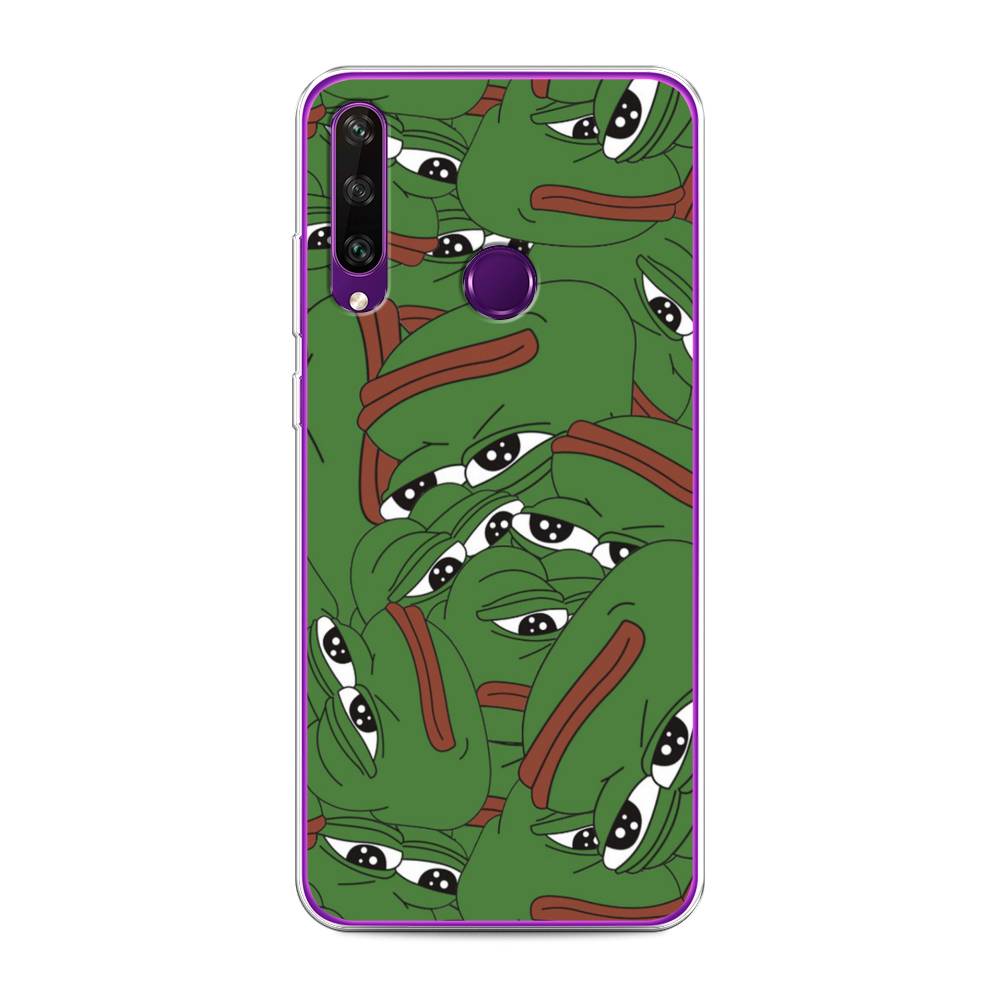 

Чехол Awog на Huawei Y6p "Печальный frog", Зеленый;белый, 6103250-9