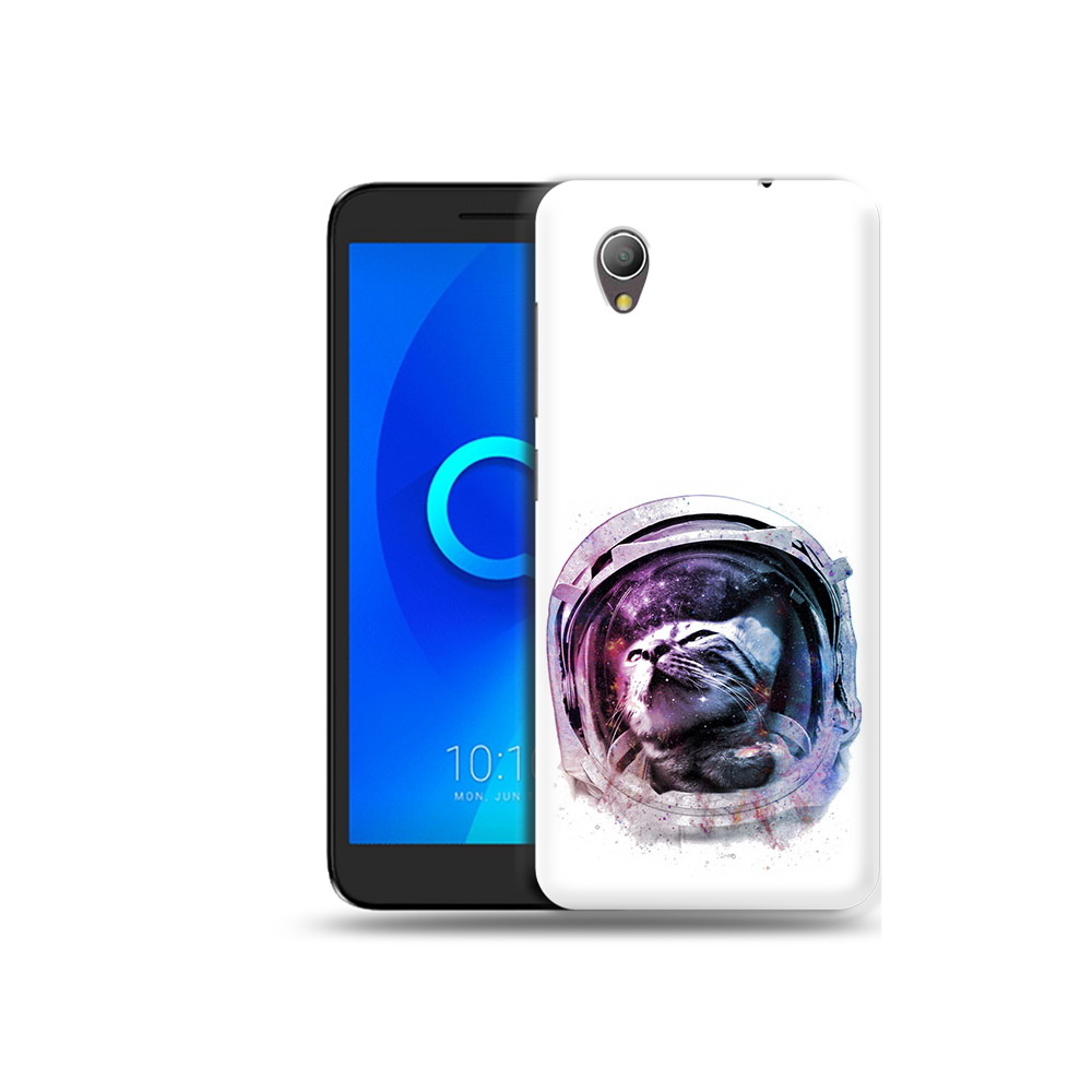 

Чехол MyPads Tocco для Alcatel 1 кот в шлеме (PT227134.658.396), Прозрачный, Tocco