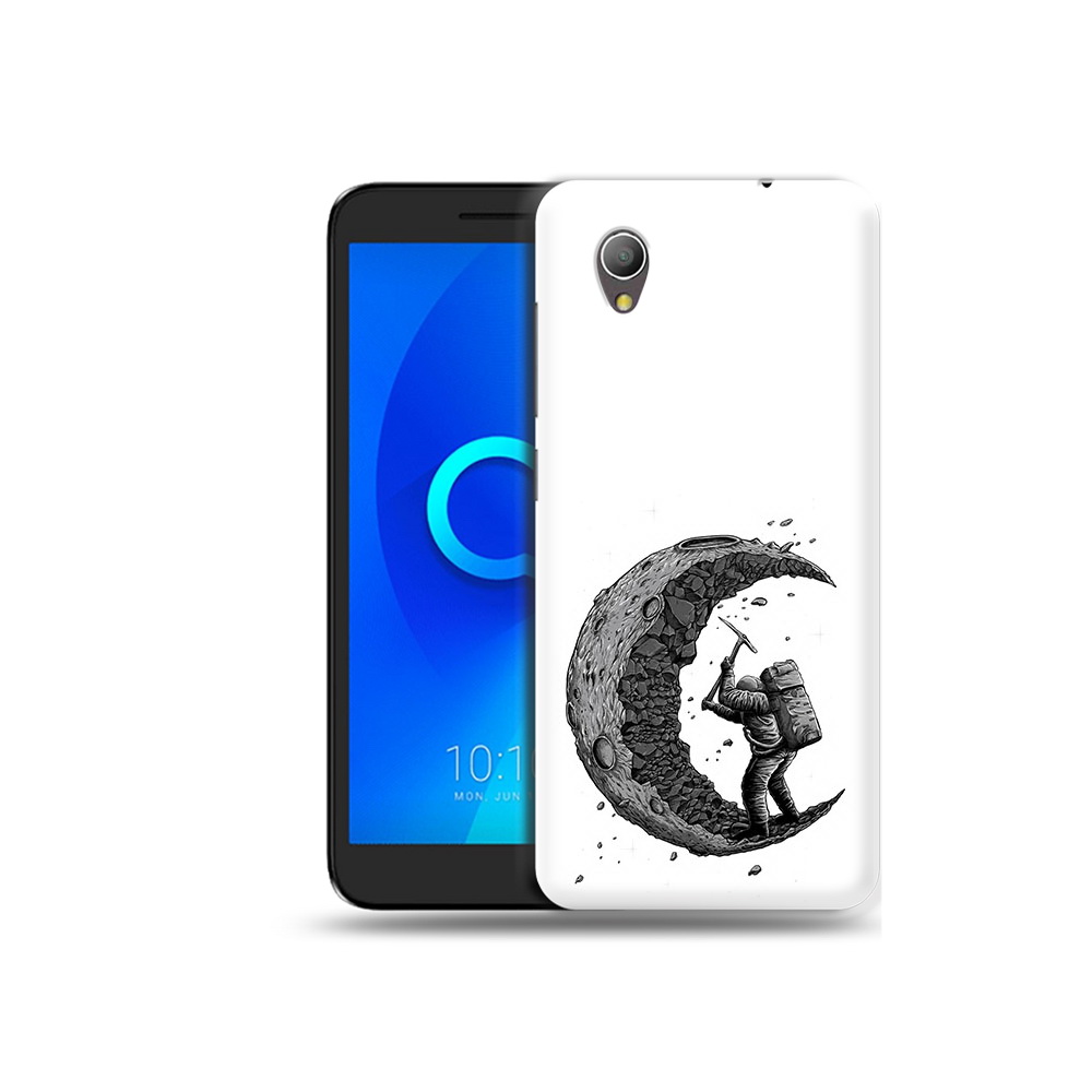 Чехол MyPads Tocco для Alcatel 1 камненная луна (PT227134.658.384)
