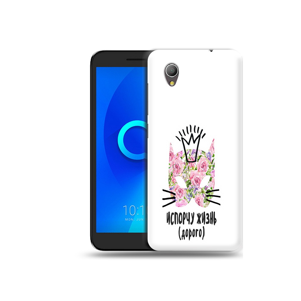 

Чехол MyPads Tocco для Alcatel 1 испорчу жизнь дорого (PT227134.658.380), Прозрачный, Tocco