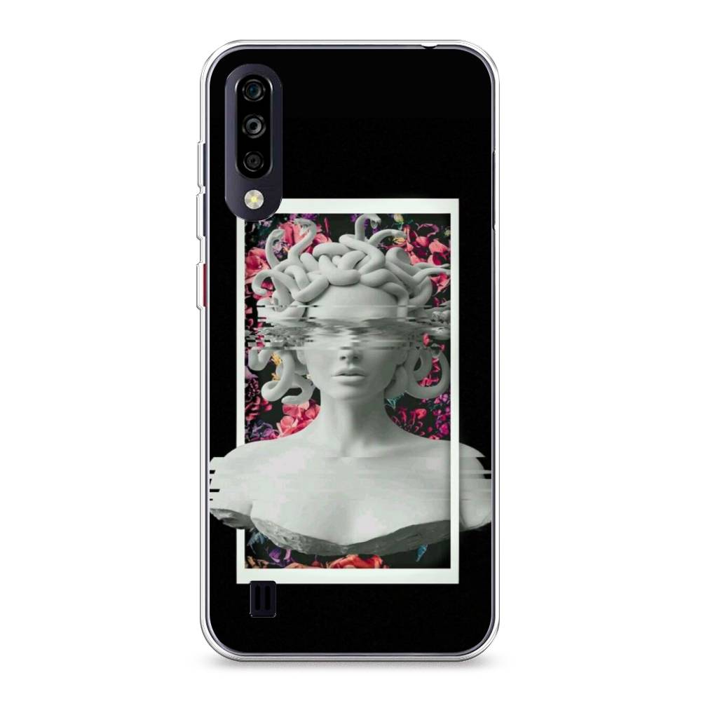 

Чехол для ZTE Blade A7 (2020) "Web Punk Медуза Горгона", Черный;серый, 133750-6