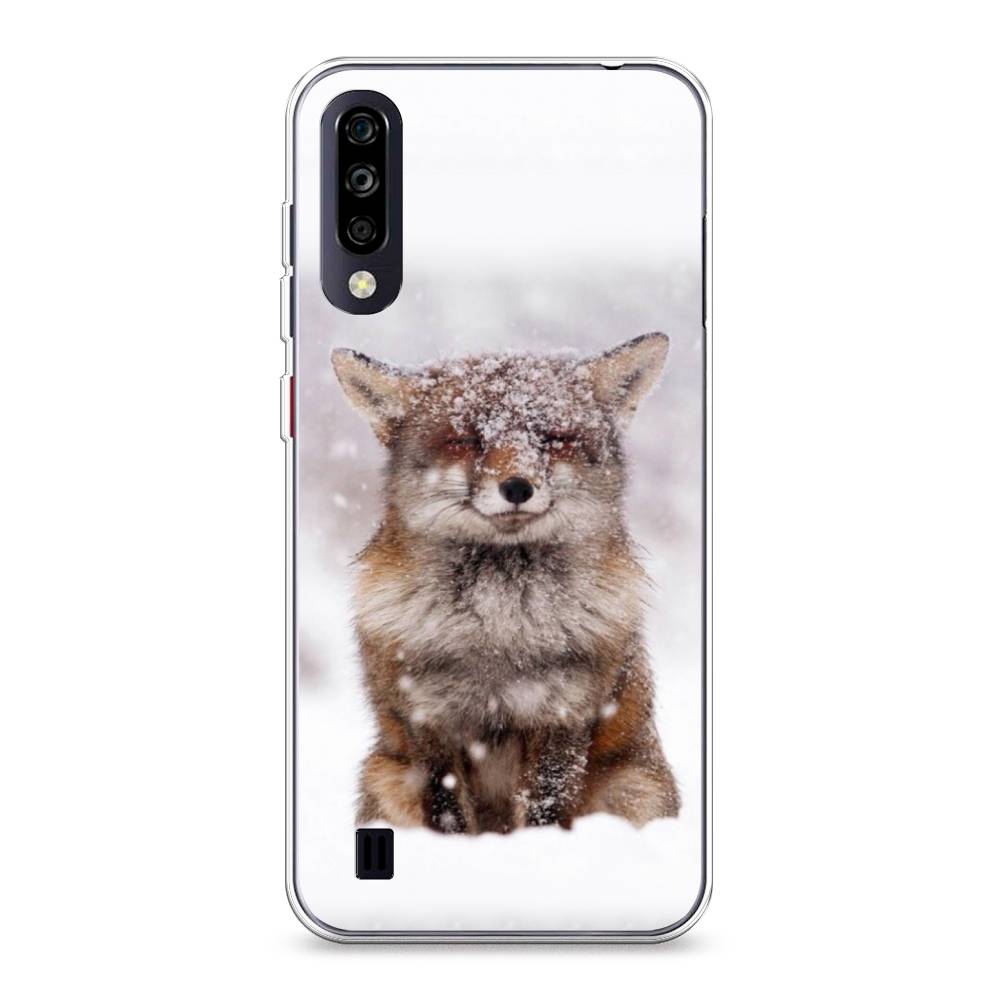 

Чехол для ZTE Blade A7 (2020) "Зимняя лиса", Белый;серый;коричневый, 133750-1