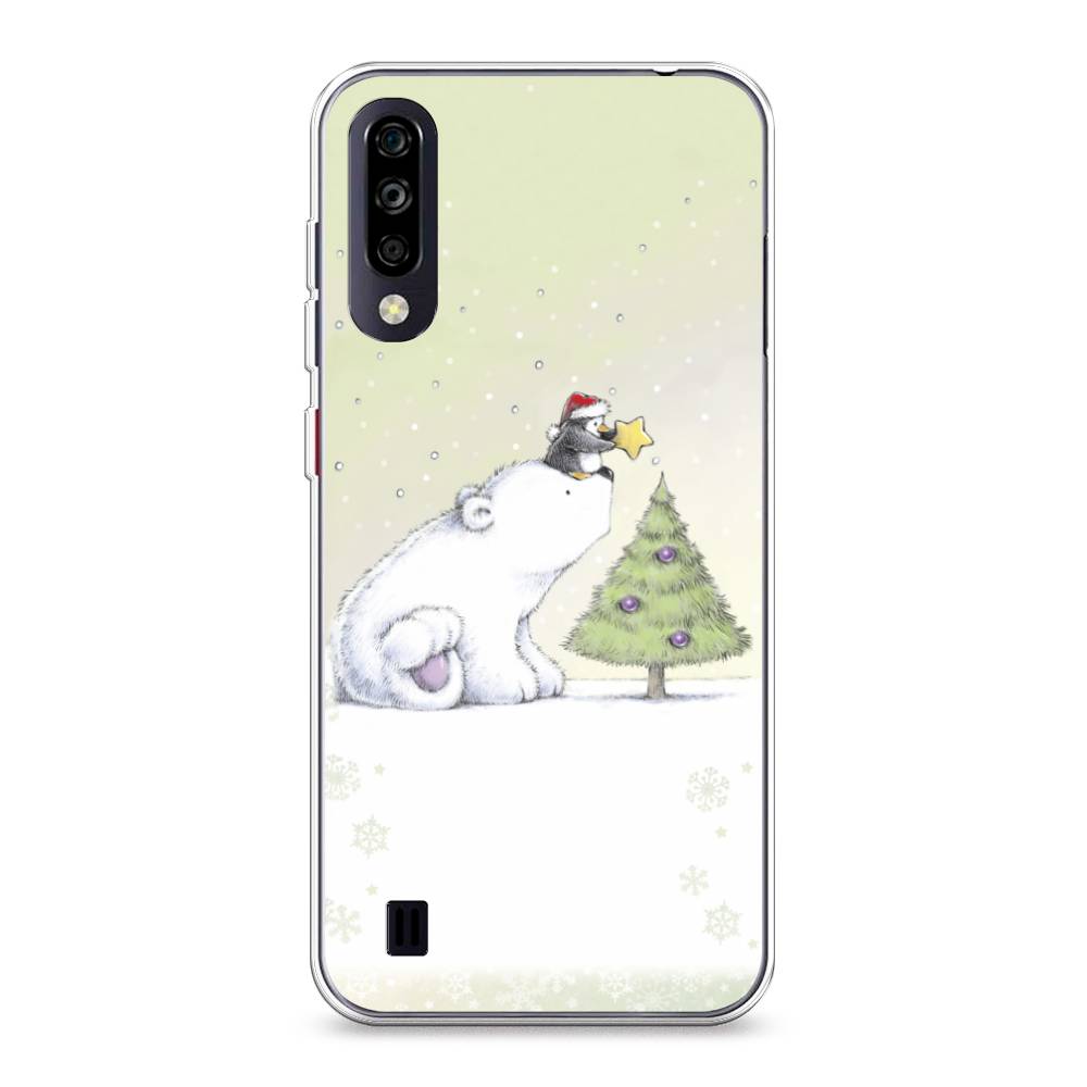

Чехол для ZTE Blade A7 (2020) "Украшение елки", Белый;бежевый, 133750-5
