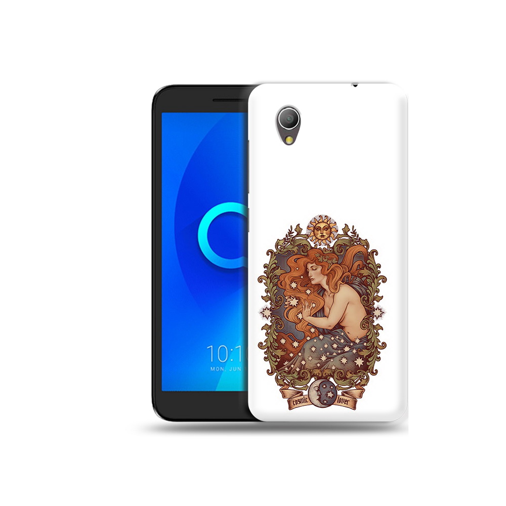 

Чехол MyPads Tocco для Alcatel 1 звездная девушка абстракция (PT227134.658.351), Прозрачный, Tocco