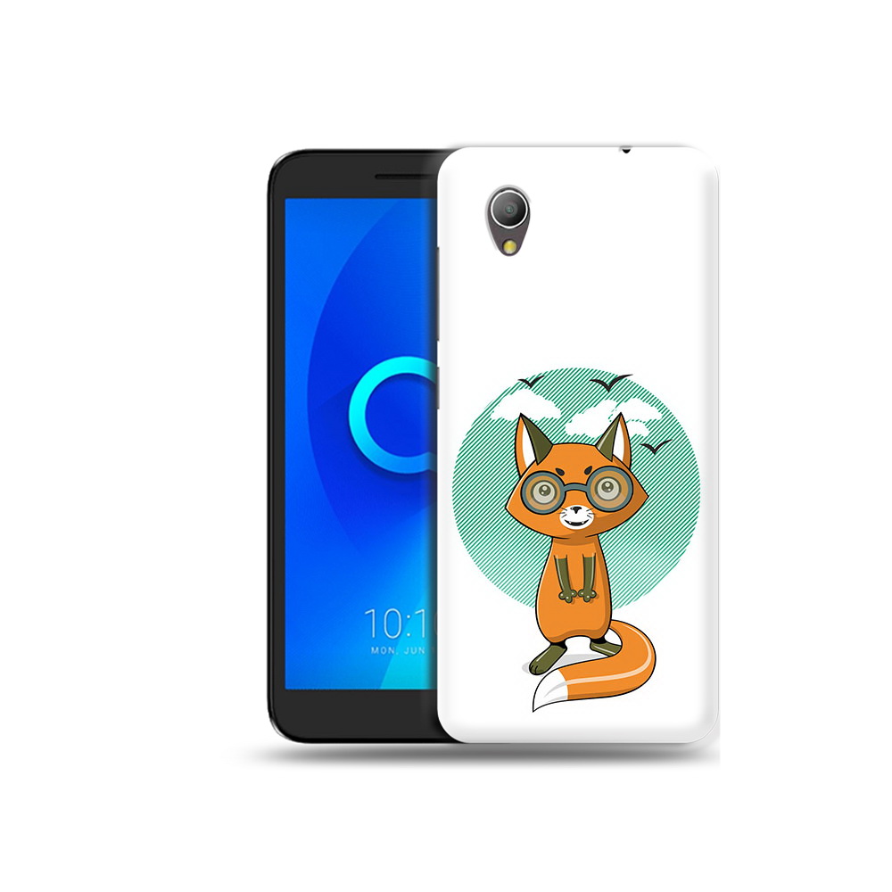 

Чехол MyPads Tocco для Alcatel 1 задумчивая лиса (PT227134.658.348), Прозрачный, Tocco