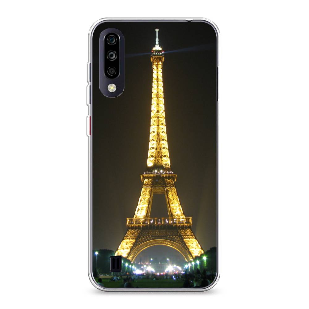 

Чехол для ZTE Blade A7 (2020) "Париж 2", Желтый;серый, 133750-2