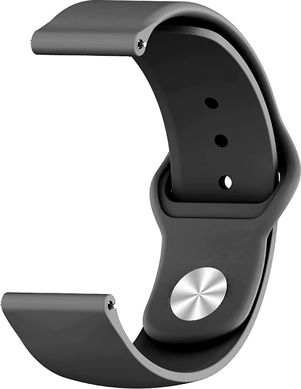 

Универсальный ремешок Nuobi Original для Xiaomi, Huawei, Samsung, Garmin 22 мм Black