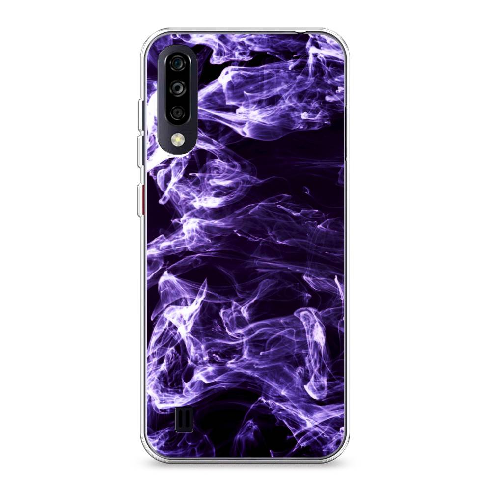 

Чехол для ZTE Blade A7 (2020) "Фиолетовый дым", Фиолетовый;белый;черный, 133750-3