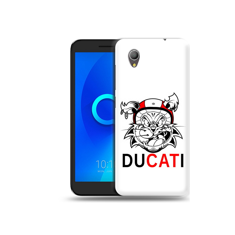

Чехол MyPads Tocco для Alcatel 1 дукати (PT227134.658.339), Прозрачный, Tocco