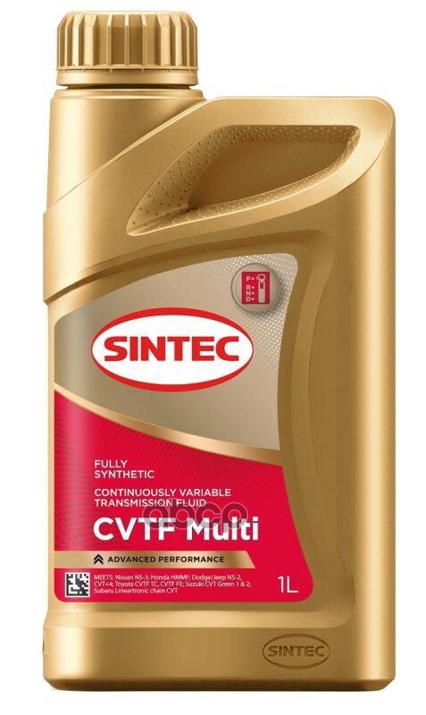 Синтетическая жидкость SINTEC 324706 Cvtf Multi Sintec, 1 л