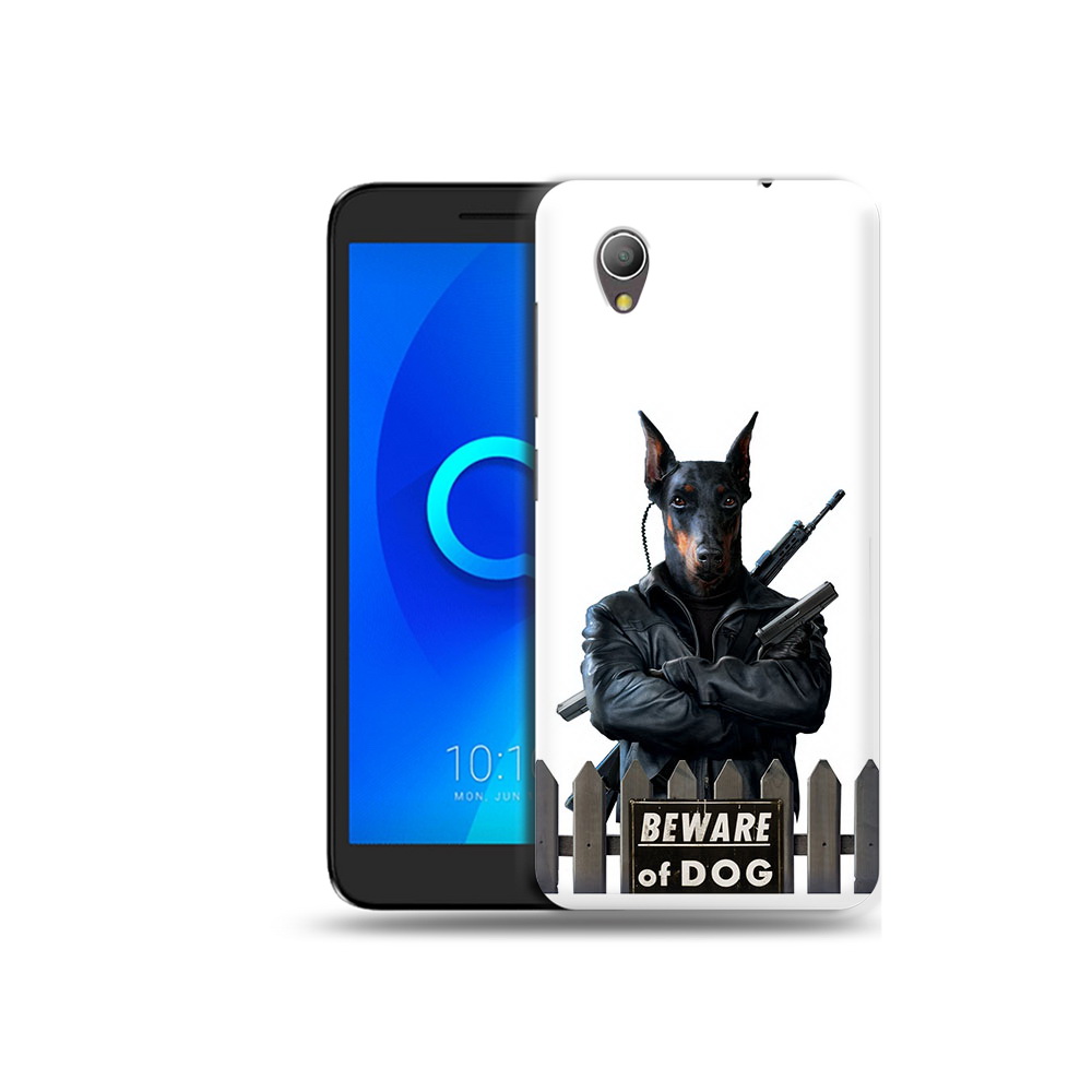 

Чехол MyPads Tocco для Alcatel 1 доберман (PT227134.658.332), Прозрачный, Tocco