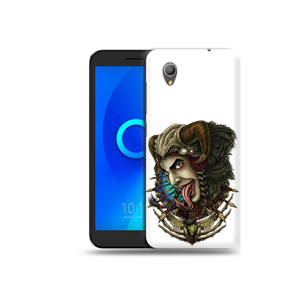 

Чехол MyPads Tocco для Alcatel 1 длинный язык (PT227134.658.330), Прозрачный, Tocco