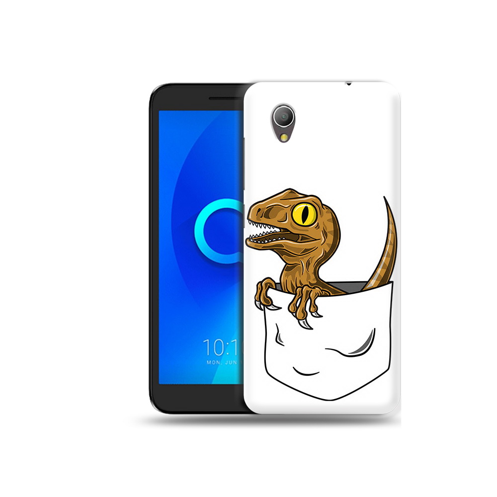 

Чехол MyPads Tocco для Alcatel 1 динозавр в кармане (PT227134.658.327), Прозрачный, Tocco