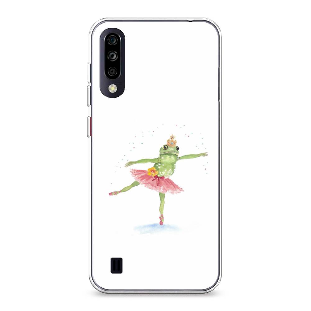 

Чехол на ZTE Blade A7 (2020) "Лягушка-балерина", Зеленый, 133750-4