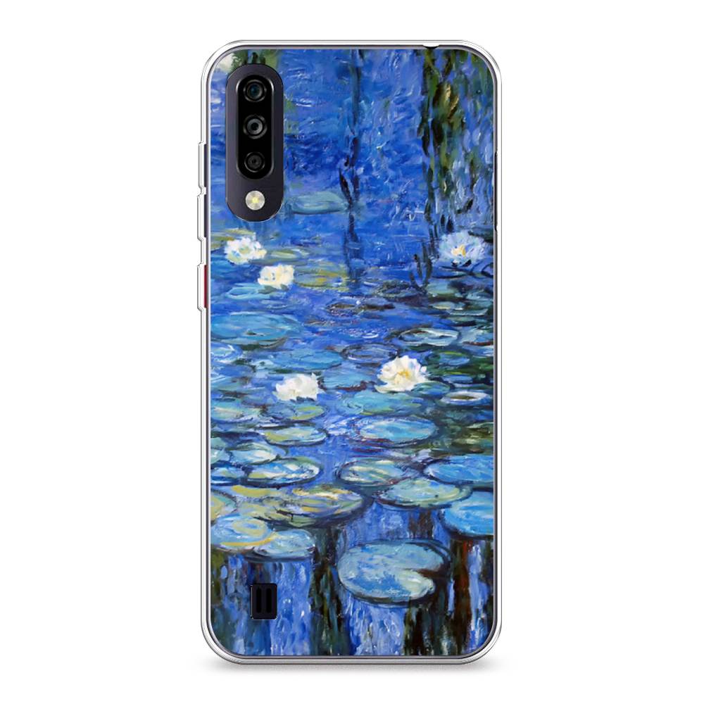 

Чехол для ZTE Blade A7 (2020) "Нарисованный пруд", Синий;зеленый, 133750-4