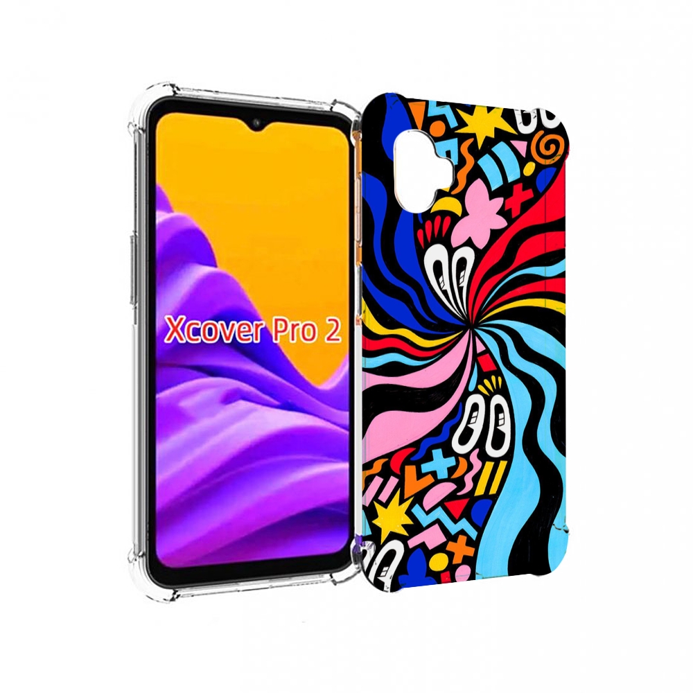 

Чехол MyPads волнистая-абстракция для Samsung Galaxy Xcover Pro 2, Прозрачный, Tocco