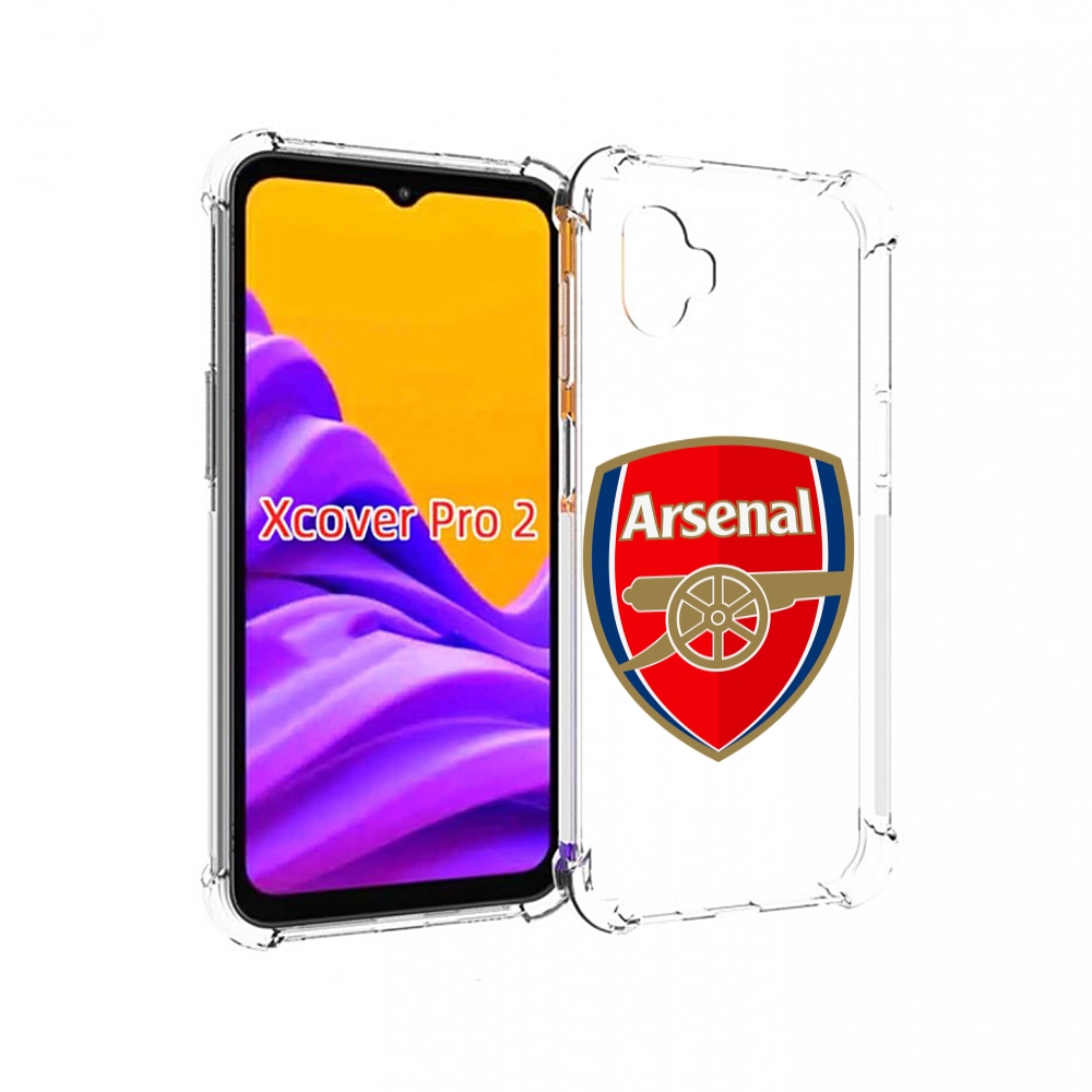 

Чехол MyPads ФК Арсенал логотип для Samsung Galaxy Xcover Pro 2, Прозрачный, Tocco