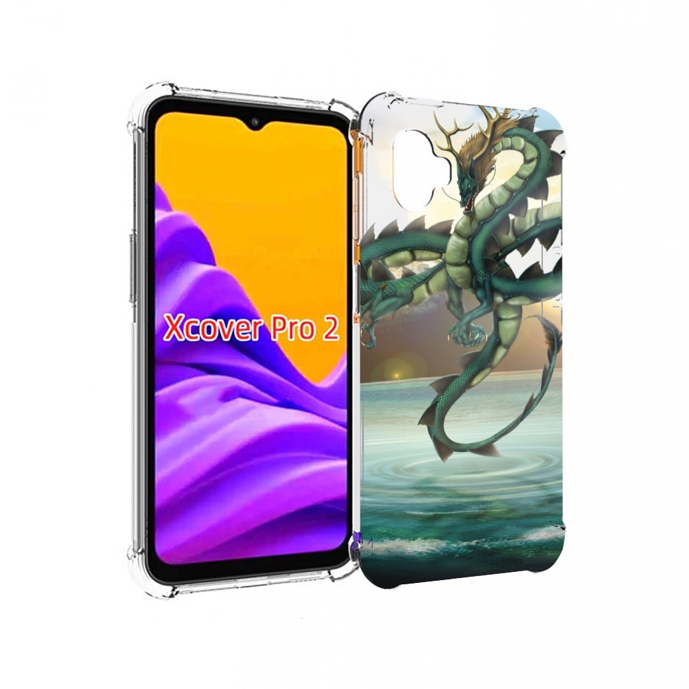 

Чехол MyPads водяной-дракон для Samsung Galaxy Xcover Pro 2, Прозрачный, Tocco